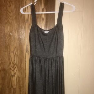 gray dress